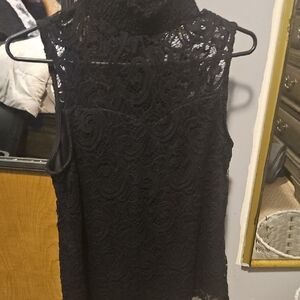 PerSeption Concept Black Lace Top